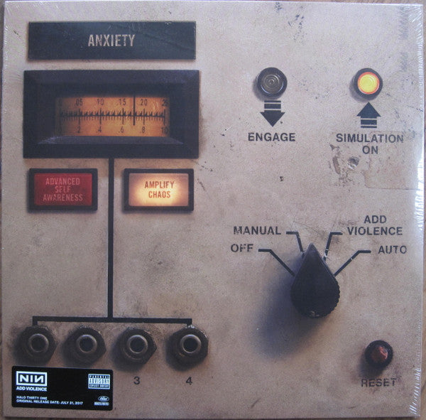 NINE INCH NAILS - ADD VIOLENCE (EP) - LP