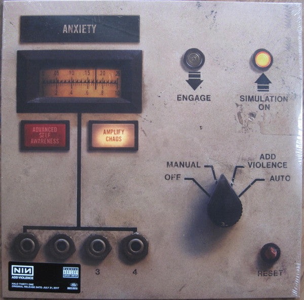 NINE INCH NAILS - ADD VIOLENCE (EP) - LP