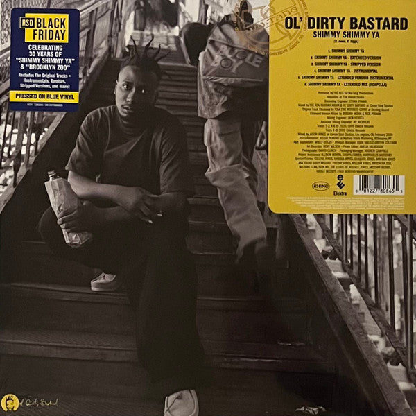 OL DIRTY BASTARD - SHIMMY SHIMMY YA / BROOKLYN ZOO: BLUE - 12
