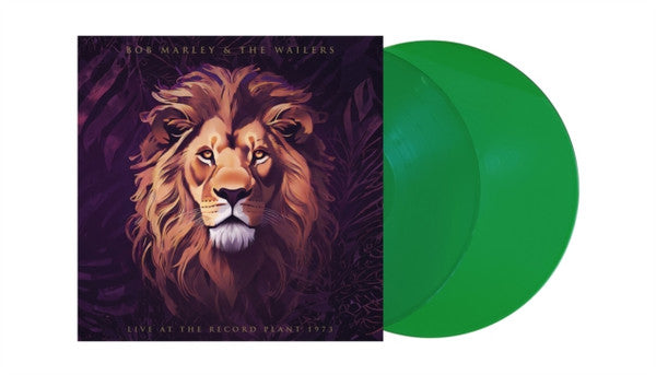MARLEY, BOB & THE WAILERS - LIVE AT THE RECORD PLANT 1973: GREEN 2LP - LP