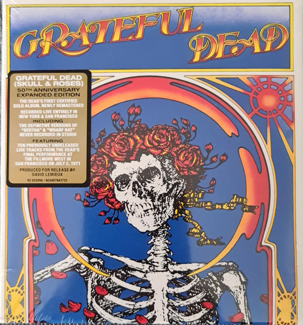 GRATEFUL DEAD - GRATEFUL DEAD (SKULL & ROSES) + 10 : 2CD - CD