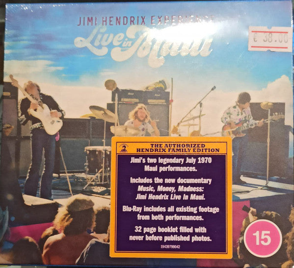 HENDRIX, JIMI - LIVE IN MAUI : 2CD + BLU-RAY SET - CD