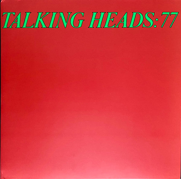 TALKING HEADS - 77 (TALKING HEADS : 77) + 12 : BLACK 2LP - LP
