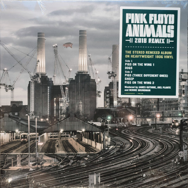PINK FLOYD - ANIMALS : 2018 REMIX W/NEW ARTWORK - LP