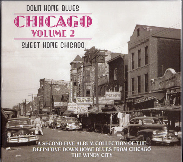 VARIOUS - DOWN HOME BLUES - CHICAGO : TWO (5CD) - CD