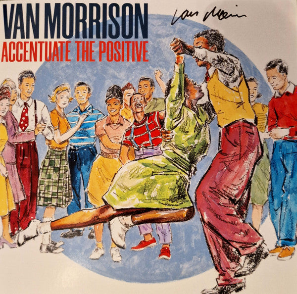 MORRISON, VAN - ACCENTUATE THE POSITIVE : BLUE VINYL - LP