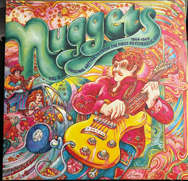 VARIOUS - NUGGETS : VOLUME TWO (PSYCHEDELIC 2LP) - LP