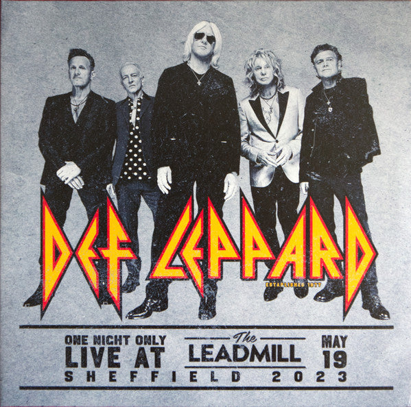 DEF LEPPARD - ONE NIGHT ONLY LIVE AT THE LEADMILL 2023 - LP