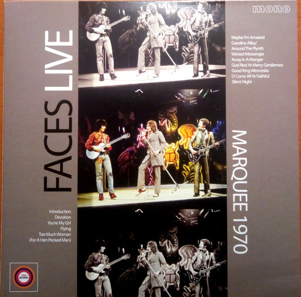 FACES - LIVE AT THE MARQUEE 1970 - LP