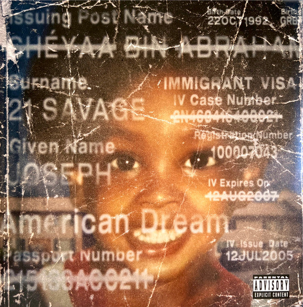 21 SAVAGE - AMERICAN DREAM : 2LP SET - LP