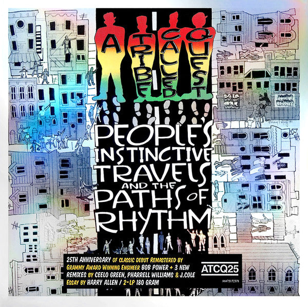 TRIBE CALLED QUEST - PEOPLE'S INSTINCTIVE + 4 : 2LP REMASTER - LP