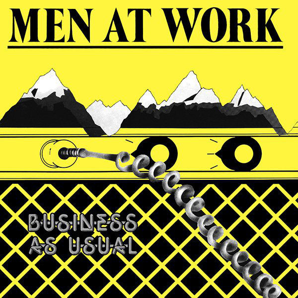 MEN AT WORK - BUSINESS AS USUAL : REMASTERED - LP