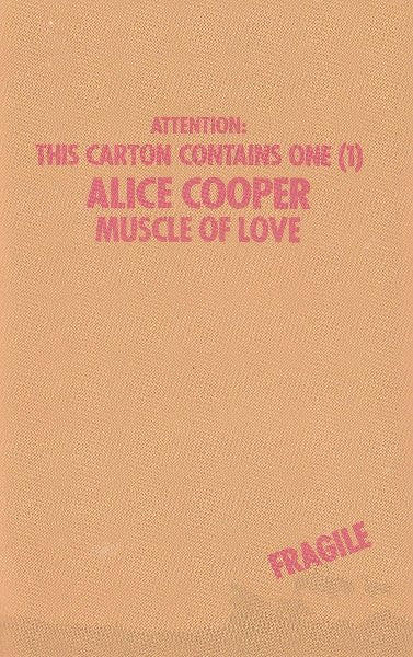 COOPER, ALICE - MUSCLE OF LOVE (CASSETTE) - CS