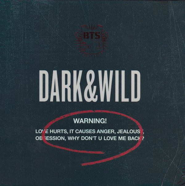 BTS - DARK & WILD : WITH BOOK & MORE (2024) - CD