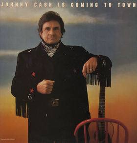 CASH, JOHNNY - JOHNNY CASH IS COMING TO TOWN - LP