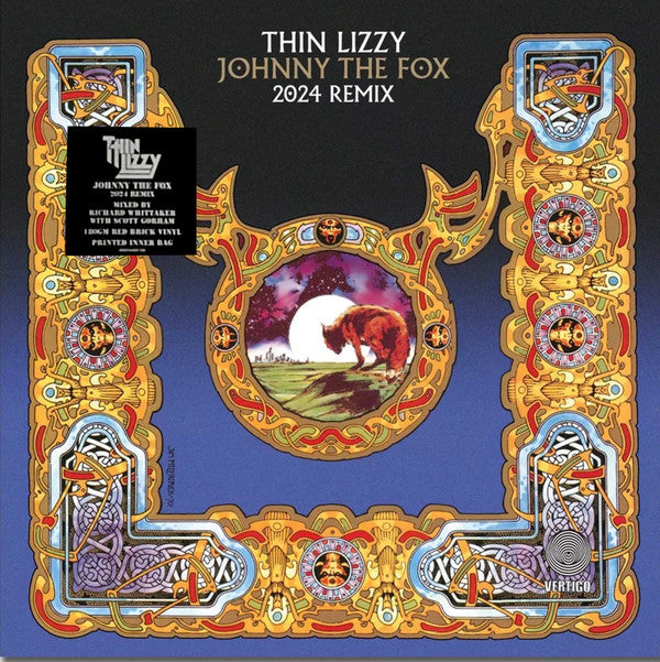 THIN LIZZY - JOHNNY THE FOX : 2024 REMIX (RED VINYL) - LP
