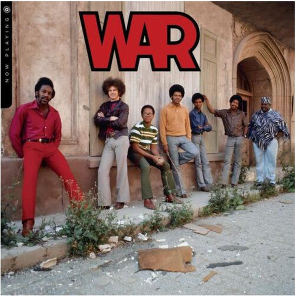 WAR - NOW PLAYING : TRANSPARENT RED VINYL - LP