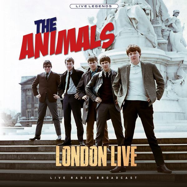 ANIMALS - LONDON LIVE: TRANSPARENT RED - LP