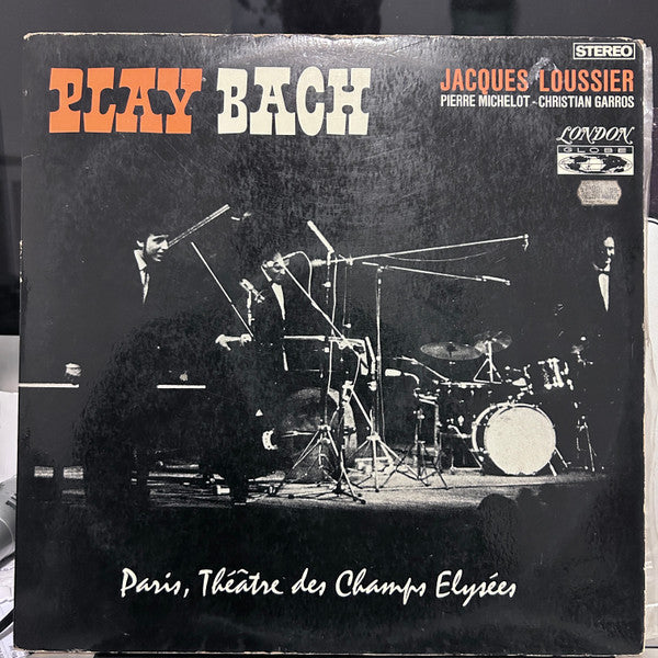 LOUSSIER, JACQUES / PIERRE MICHELOT - PLAY BACH (AUST.2LP 1965) - LP