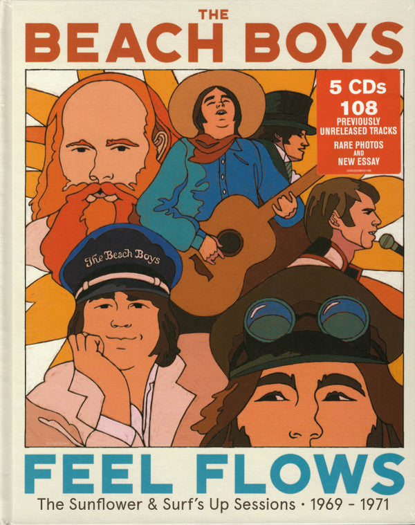 BEACH BOYS - FEEL FLOWS : 5CD DELUXE BOX SET - CD