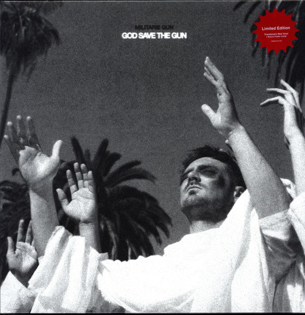 MILITARIE GUN - GOD SAVE THE GUN : TRANSLUCENT RED VINYL - LP