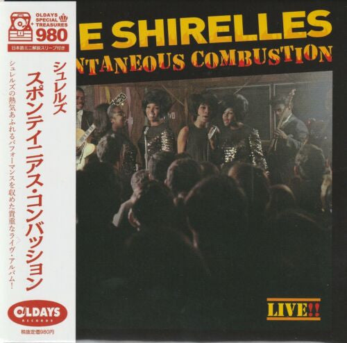 SHIRELLES - SPONTANEOUS COMBUSTION : CARD SLEEVE - CD