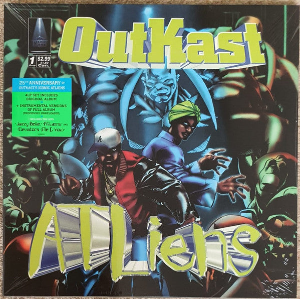 OUTKAST - ATLIENS : 4LP 25TH ANNIVERSARY EDITION - LP