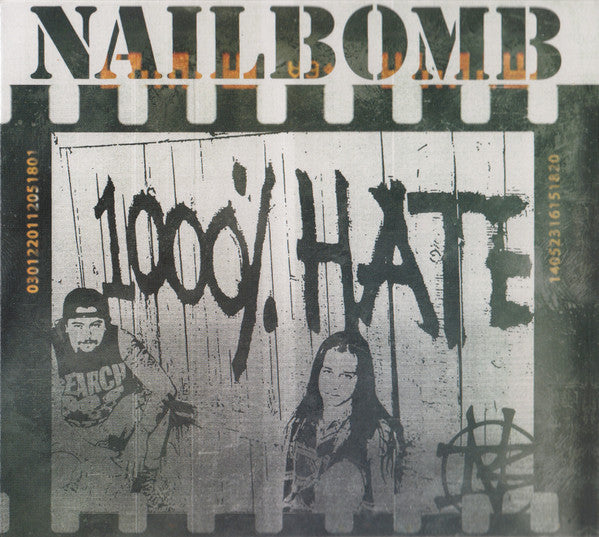 NAILBOMB - 1000% HATE: 2CD DELUXE EDITION - CD