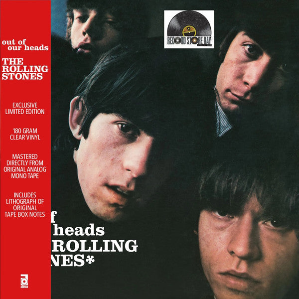ROLLING STONES - OUT OF OUR HEADS (US) : 180 GRAM CLEAR - LP