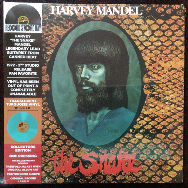 MANDEL, HARVEY - SNAKE: TURQUOISE BLUE - LP