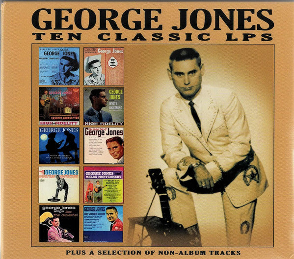 JONES, GEORGE - 10 CLASSIC LPS : 4CD SET - CD