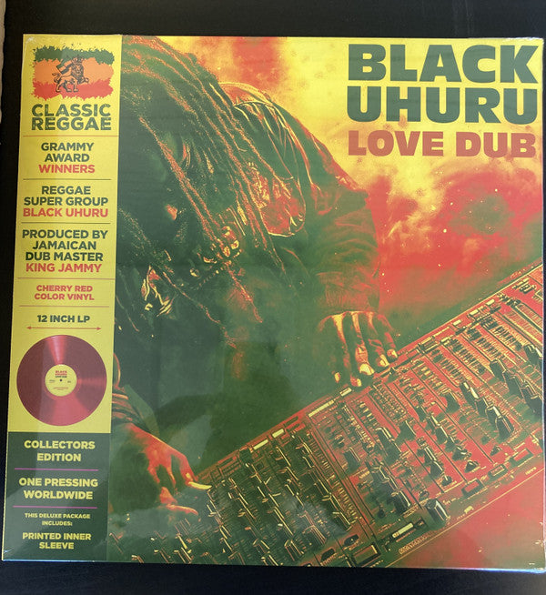BLACK UHURU - LOVE DUB : RED VINYL - LP
