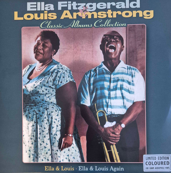FITZGERALD, ELLA & LOUIS ARMSTRONG - CLASSIC ALBUMS COLLECTION: 3LP TURQUOISE - LP