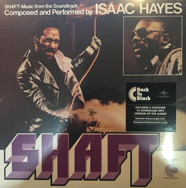 HAYES, ISAAC - SHAFT (SOUNDTRACK) : 2LP REMASTER - LP