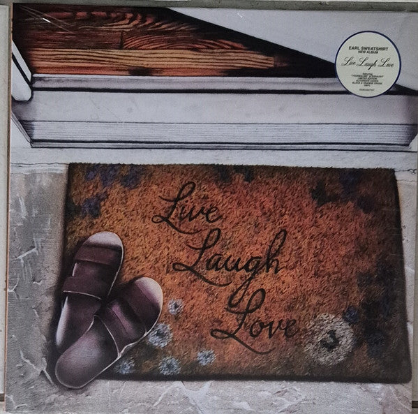SWEATSHIRT, EARL - LIVE LAUGH LOVE : ORANGE & BLACK VINYL - LP
