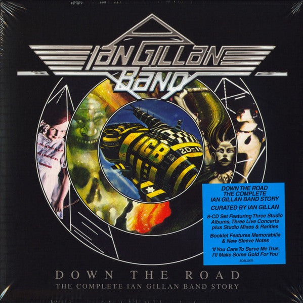 GILLAN, IAN BAND - DOWN THE ROAD: COMPLETE 8CD - CD
