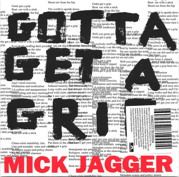 JAGGER, MICK - GOTTA GET A GRIP / ENGLAND LOST - CD
