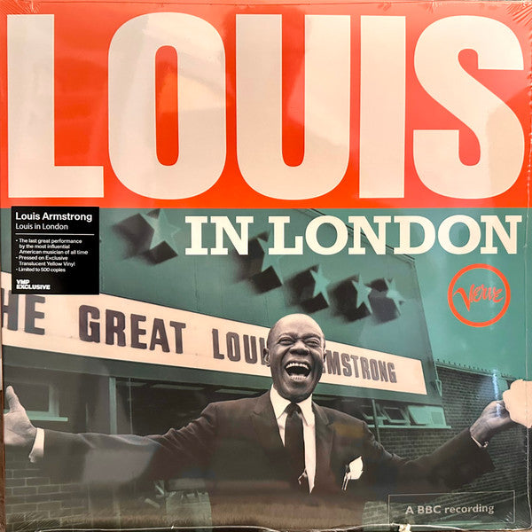 ARMSTRONG, LOUIS - LOUIS IN LONDON (BBC 1968) - LP