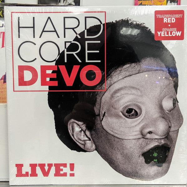 HARD CORE LIVE / DEVO 　2LPレコード DEVO - HARDCORE LIVE! COLOURED VINYL (2LP) - LP – Red Eye Records