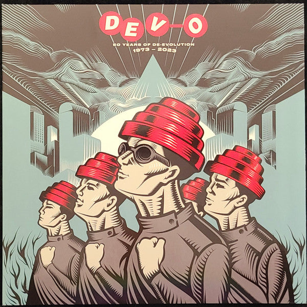 DEVO - 50 YEARS OF DE-EVOLUTION : BLACK 2LP SET - LP