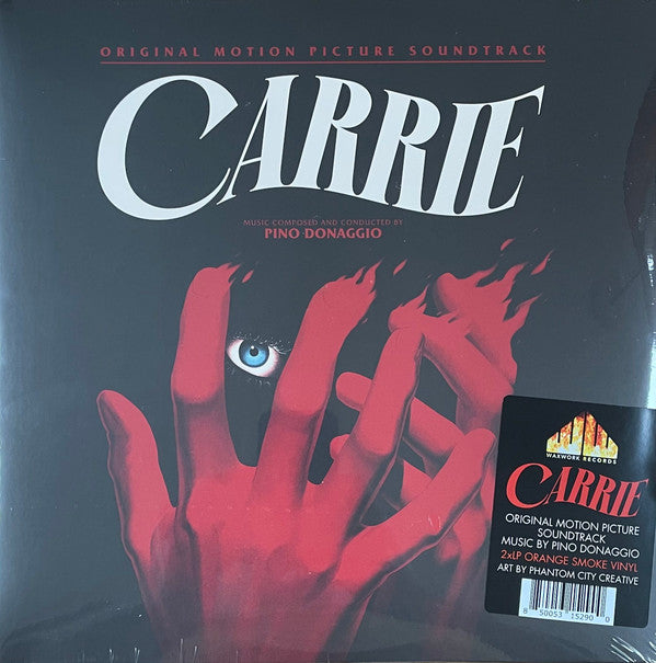 CARRIE (1976) - SOUNDTRACK : ORANGE SMOKE 2LP SET - LP