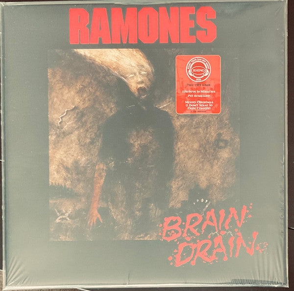 RAMONES - BRAIN DRAIN : 2025 REISSUE - LP