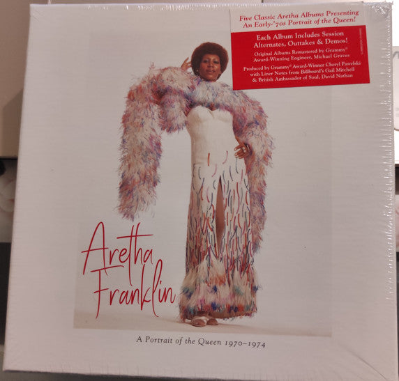 FRANKLIN, ARETHA - PORTRAIT OF THE QUEEN : 5CD SET - CD