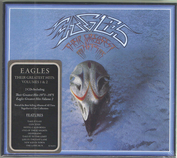 EAGLES - THEIR GREATEST HITS VOL 1 & 2 : 2CD SET - CD