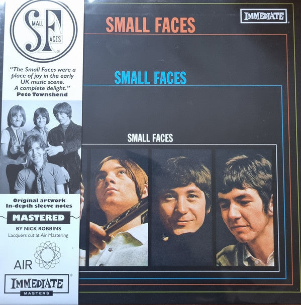 SMALL FACES - SMALL FACES (1967) : BLACK VINYL (2023) - LP