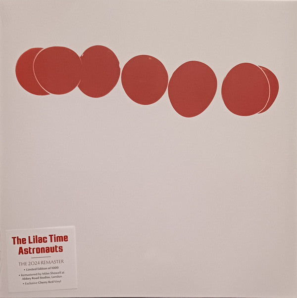 LILAC TIME - ASTRONAUTS : CHERRY RED VINYL (2024) - LP