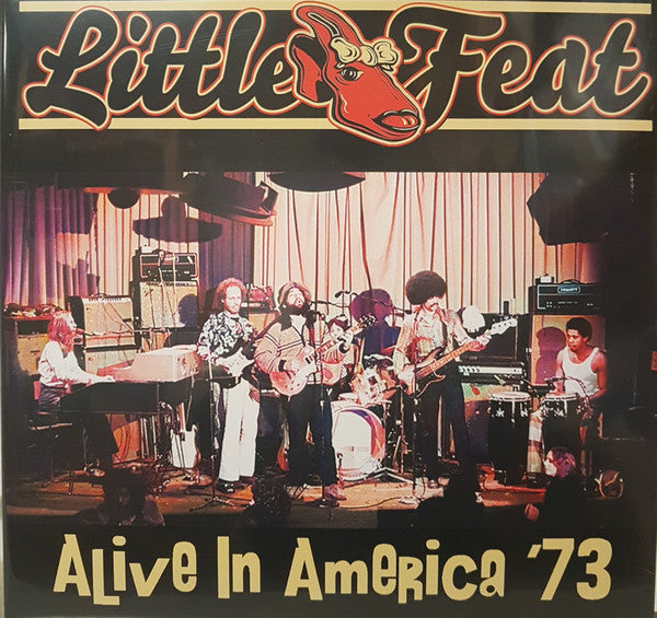 LITTLE FEAT - ALIVE IN AMERICA (1973) : 3LP RED VINYL - LP