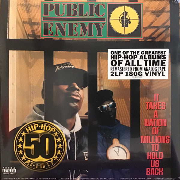 PUBLIC ENEMY - IT TAKES A NATION OF MILLIONS: 2LP BLACK - LP