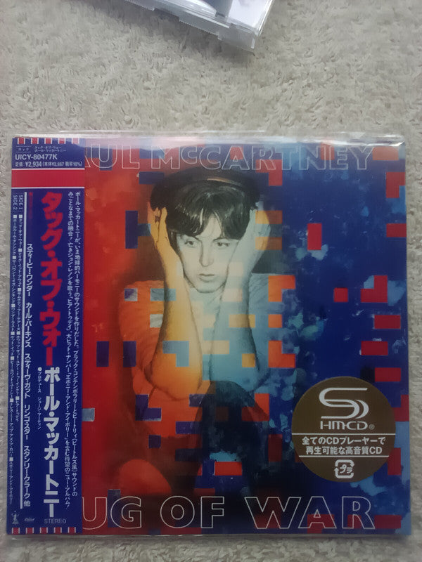 MCCARTNEY, PAUL - TUG OF WAR : CARD REPLICA SLEEVE (2025) - CD