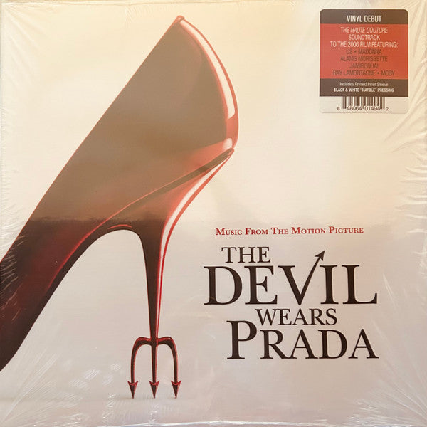 DEVIL WEARS PRADA - SOUNDTRACK: RED WITH WHITE SWIRL - LP